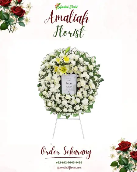 Krans Bunga Duka Jonggolsari